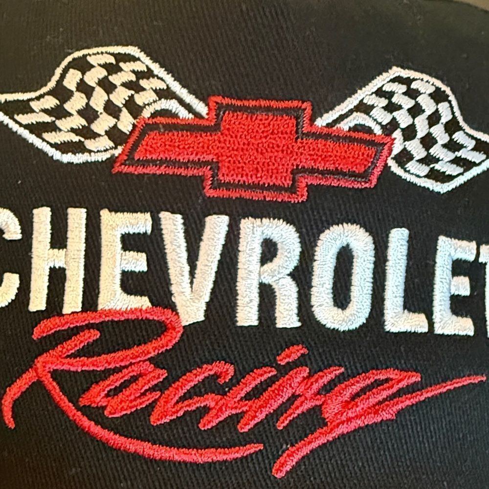 American Needle Chevrolet Racing black and red Cap NWT - Picture 4 of 8
